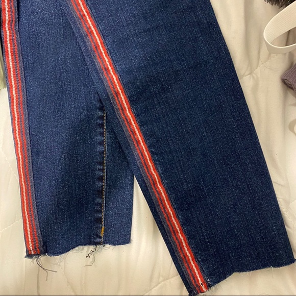 - Zara side stripe jeans with raw hem - Picture 5 of 7